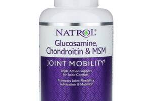 Препарат для суставов и связок Natrol Glucosamine, Chondroitin And MSM 90 Tabs NTL-00228