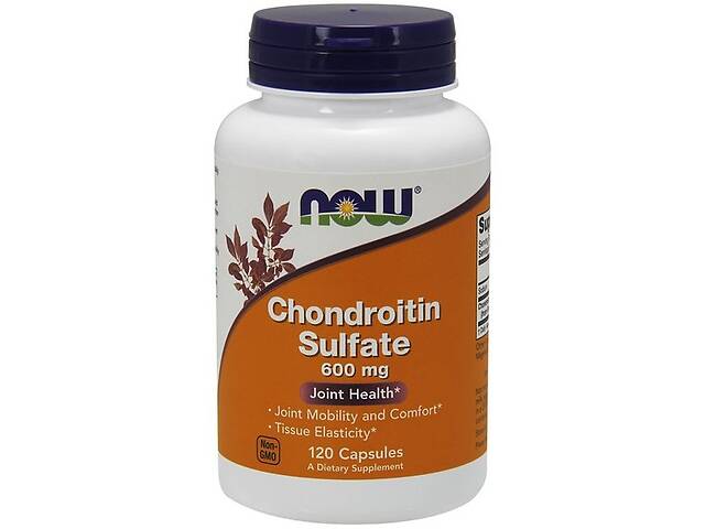 Препарат для суставов и связок NOW Foods Chondroitin Sulfate 600 mg 120 Caps