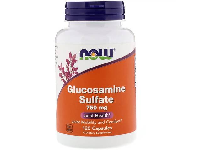 Препарат для суставов и связок NOW Foods Glucosamine Sulfate 750 mg 120 Caps