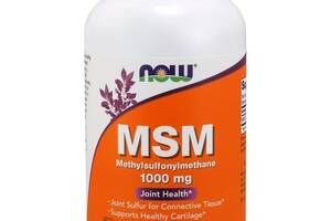 Препарат для суставов и связок NOW Foods MSM 1000 mg 240 Veg Caps