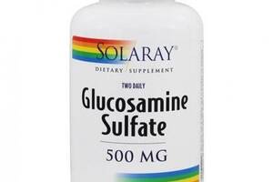 Препарат для суставов и связок Solaray Glucosamine Sulfate 500 mg 60 Caps SOR-08140