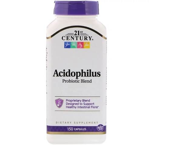 Пробиотик 21st Century Acidophilus Probiotic Blend 150 Caps CEN-22928