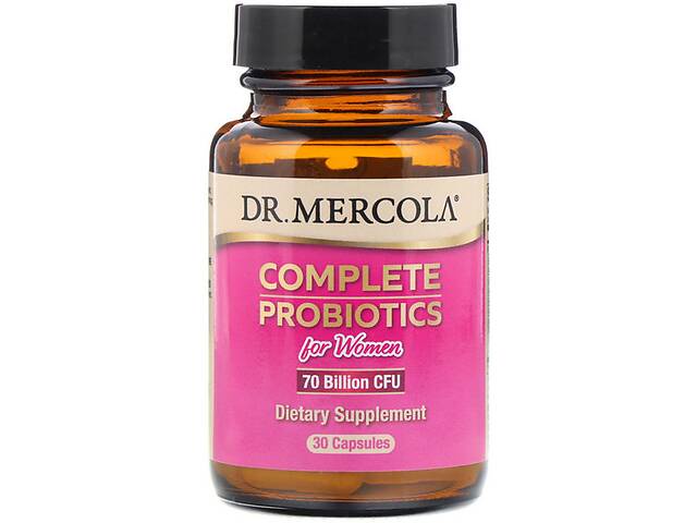 Пробиотик Dr. Mercola Complete Probiotics for Women 70 Billion CFU 30 Caps MCL-01912