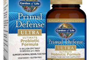 Пробиотик Garden of Life Primal Defense, Ultra, Ultimate Probiotic Formula 90 Veg Caps GOL-11235