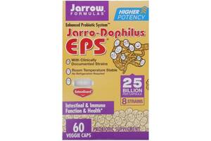 Пробиотик Jarrow Formulas Jarro-Dophilus EPS 25 Billion 60 Veg Caps