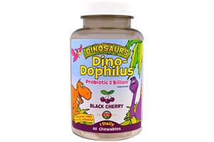 Пробиотик KAL Dino-Dophilus 60 Chewables Black Cherry CAL-50200