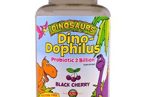 Пробиотик KAL Dino-Dophilus 60 Chewables Black Cherry CAL-50200