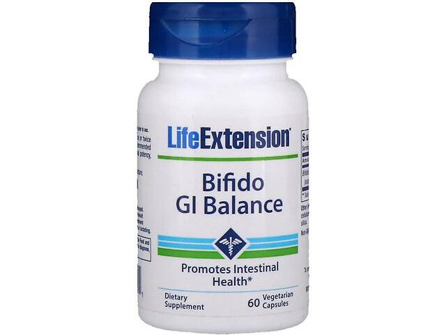 Пробиотик Life Extension Bifido GI Balance 60 Veg Caps