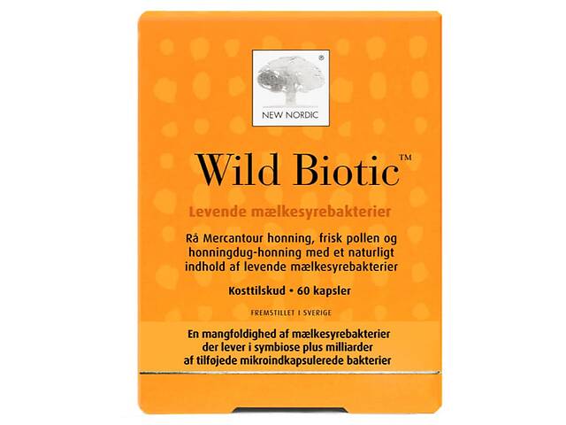 Пробиотик New Nordic Wild Biotic 60 Caps