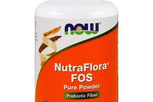 Пробиотик NOW Foods NUTRAFLORA FOS POWDER 4 OZ 113 g /23 servings/
