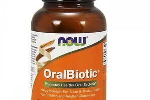 Пробиотик NOW Foods OralBiotic 60 Lozenges