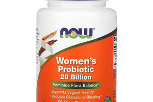 Пробиотик NOW Foods Women's Probiotic 20 Billion 50 Veg Caps