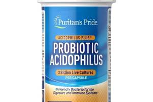 Пробиотик Puritan's Pride Probiotic Acidophilus 3 billion 100 Caps