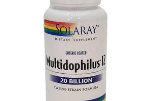 Пробиотик Solaray Multidophilus 12, 20 Billion CFU 50 Veg Caps