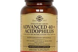 Пробиотик Solgar Advanced 40+ Acidophilus 60 Veg Caps