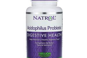 Пробиотики Acidophilus, 1 Billion, Natrol, 100 капсул