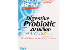 Пробиотики Doctor's Best Digestive Probiotic 20 МЛРД КОЕ 30 вегетарианских капсул (DRB00362)