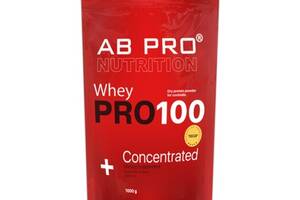 Протеин AB PRO PRO 100 Whey Concentrated 1000 g /27 servings/ Банан