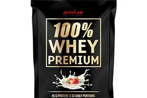 Протеин Activlab 100% Whey Premium 2000 g /66 servings/ Strawberry