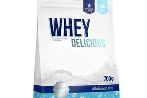 Протеин All Nutrition Whey Delicious 700 g /23 servings/ Vanilla with Strawberry