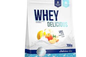 Протеин All Nutrition Whey Delicious 700 g /23 servings/ White Chocolate with Peach