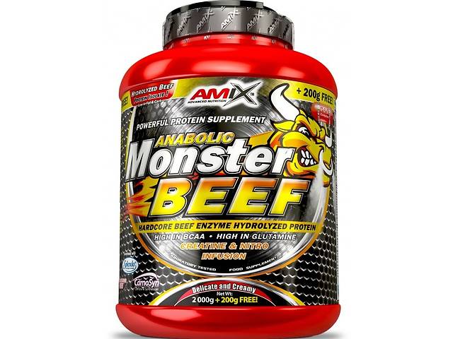Протеин Amix Nutrition Anabolic Monster Beef Protein 2200 g /67 servings/ Forest Fruits