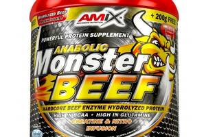 Протеин Amix Nutrition Anabolic Monster Beef Protein 2200 g /67 servings/ Strawberry Banana
