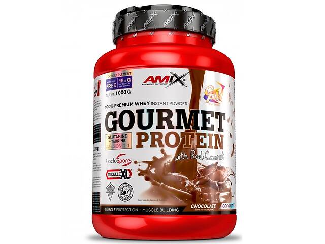 Протеин Amix Nutrition Gourmet Protein 1000 g /33 servings/ Chocolate Coconut