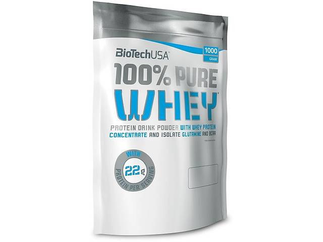 Протеин BioTechUSA 100% Pure Whey 1000 g /35 servings/ Bourbon Vanilla