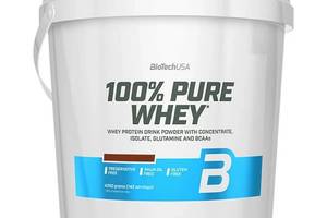 Протеин BioTechUSA 100% Pure Whey 4000 g 142 servings Bourbon Vanilla