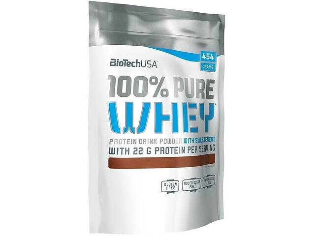 Протеин BioTechUSA 100% Pure Whey 454 g /16 servings/ Black Biscuit