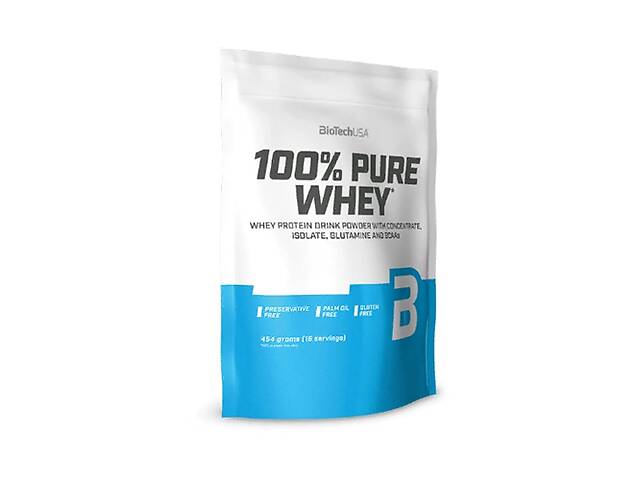 Протеин BioTechUSA 100% Pure Whey 454 g /16 servings/ Hazelnut