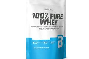 Протеин BioTechUSA 100% Pure Whey 454 g /16 servings/ Raspberry Cheesecake