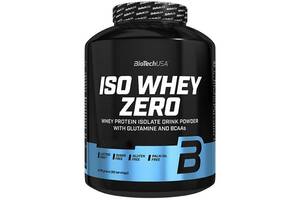 Протеин BioTechUSA Iso Whey Zero 2270 g /90 servings/ Black Sponge Cake