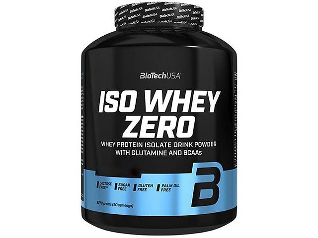 Протеин BioTechUSA Iso Whey Zero 2270 g 90 servings Caffe Latte