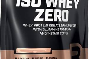 Протеин BioTechUSA Iso Whey Zero 500 g /20 servings/ Caffe Latte