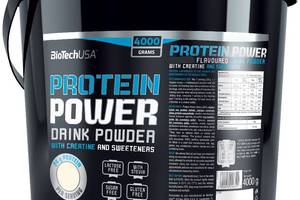 Протеин BioTechUSA Protein Power 4000 g /133 servings/ Strawberry Banana