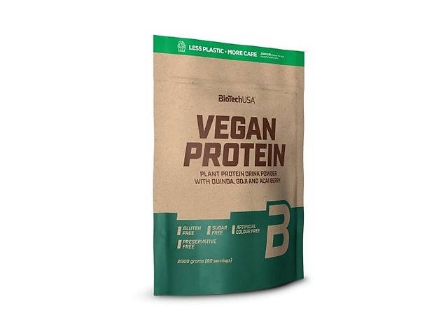 Протеин BioTechUSA Vegan Protein 2000 g /80 servings/ Hazelnut