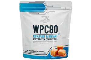 Протеин Bodyperson Labs WPC80 900 g /30 servings/ Caramel