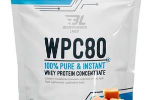 Протеин Bodyperson Labs WPC80 900 g /30 servings/ Caramel