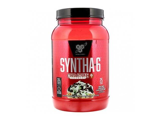 Протеин BSN Syntha-6 Cold Stone Creamery 1170 g /25 servings/ Mint Chokolate