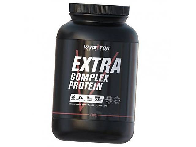 Протеин для роста мышц Extra Protein Vansiton 1400г Клубника (29173003)