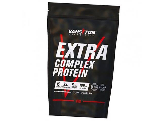 Протеин для роста мышц Extra Protein Vansiton 450г Ваниль (29173003)