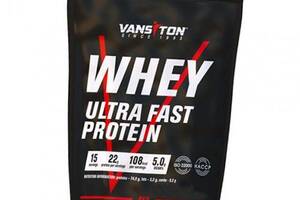 Протеин для восстановления и роста мышечной массы Whey Ultra Fast Protein Vansiton 450г Ваниль (29173005)