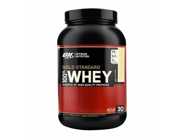 Протеин Gold Standard 100% Whey 908 g (Delicious Strawberry)