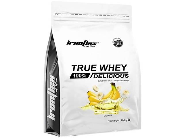 Протеин IronFlex True Whey 700 g /23 servings/ Banana