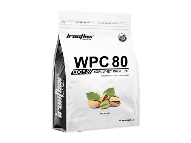 Протеин IronFlex WPC 80eu EDGE 900 g /30 servings/ Pistachio