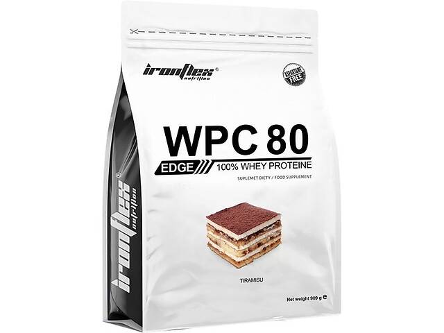 Протеин IronFlex WPC 80eu EDGE 900 g /30 servings/ Tiramisu