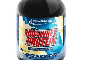 Протеин IronMaxx 100% Whey Protein 2350 g банка 47 servings Banana Yogurt