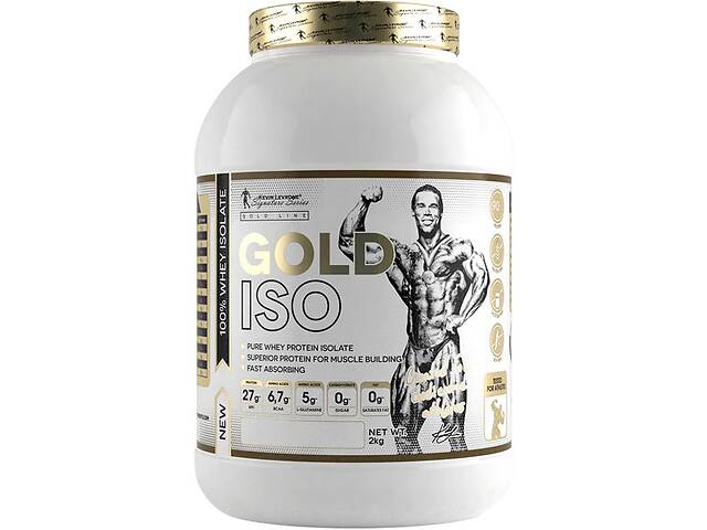 Протеин Kevin Levrone Gold ISO 2000 g /66 servings/ Strawberry